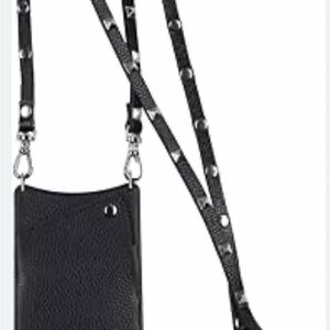 Bandolier iPhone 13 
- Sarah Pebble Leather Crossbody